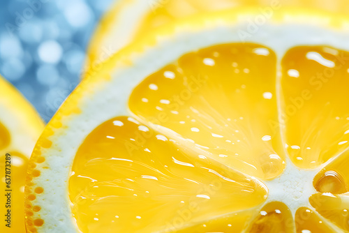 close up of a lemon background.