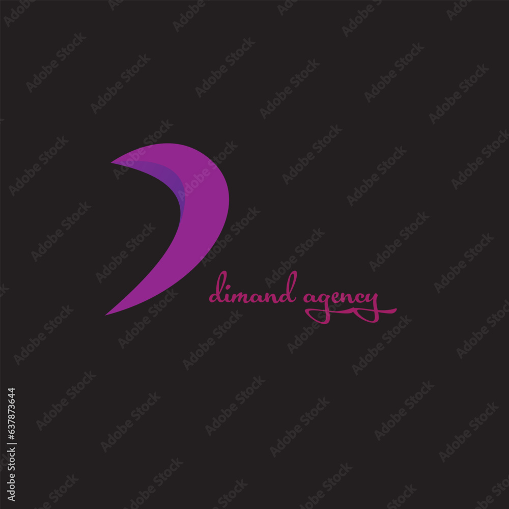 D letter logo brand company logo D letter logo brand company logo