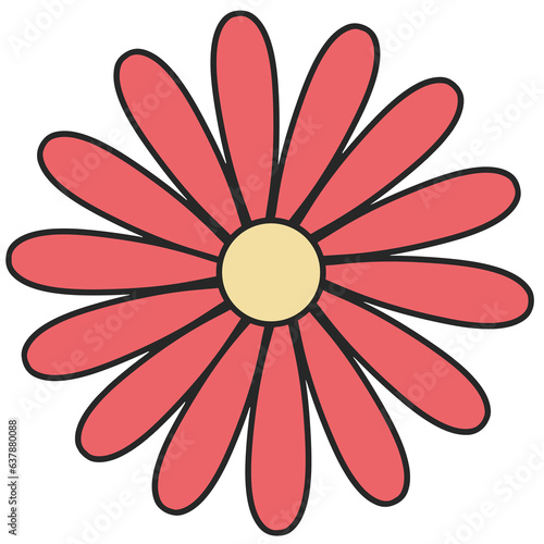 Cute Cartoon Decorative Flower