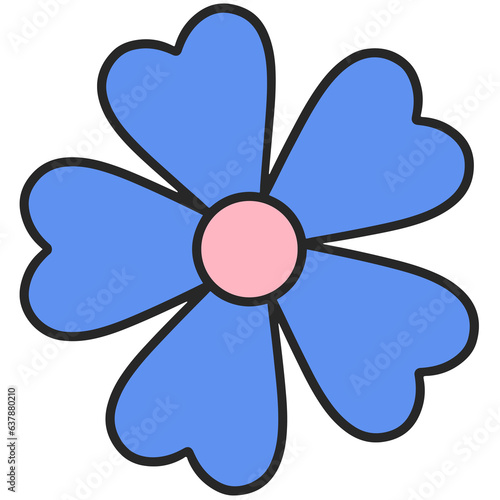 Cute Cartoon Decorative Flower