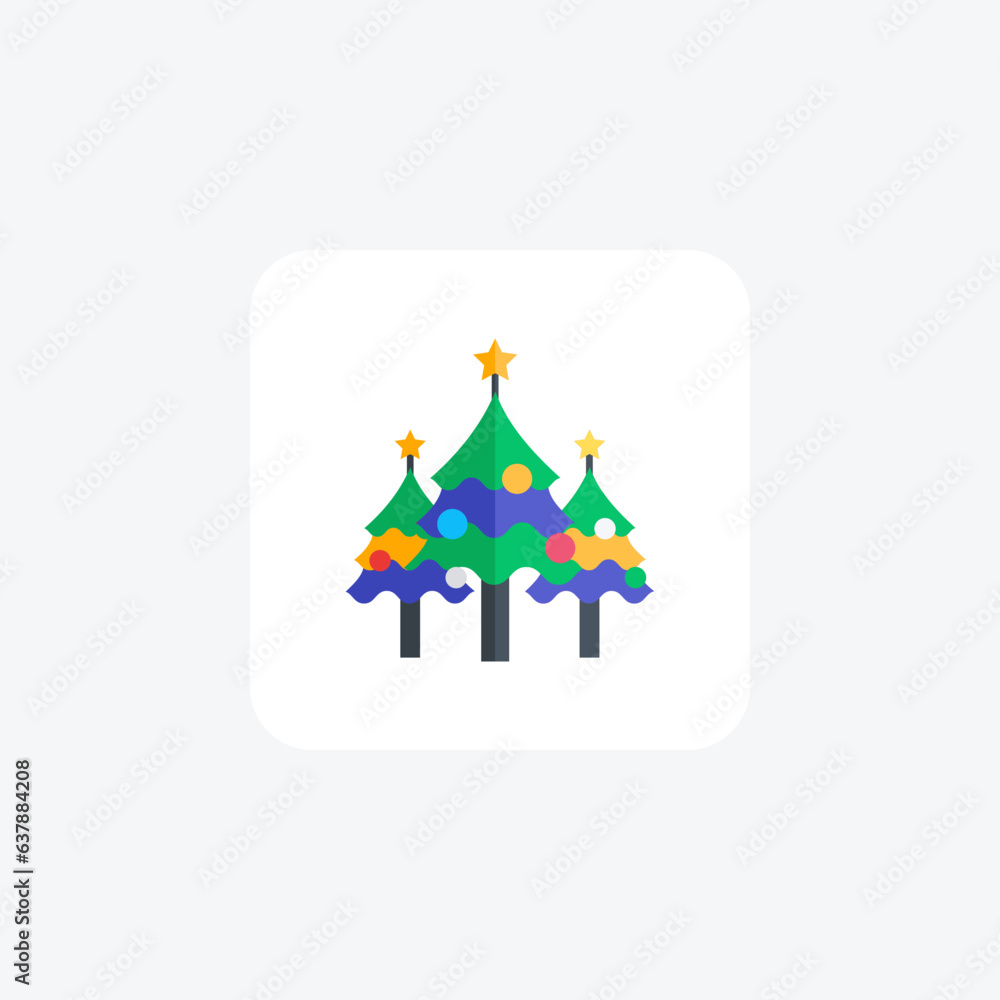 Obraz premium Festive Celebrations Flat Icon