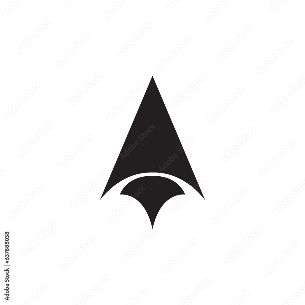 Fototapeta premium Spear logo vector design template