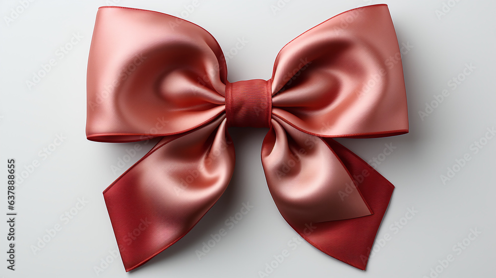 red bow isolated on black red bow isolated on black