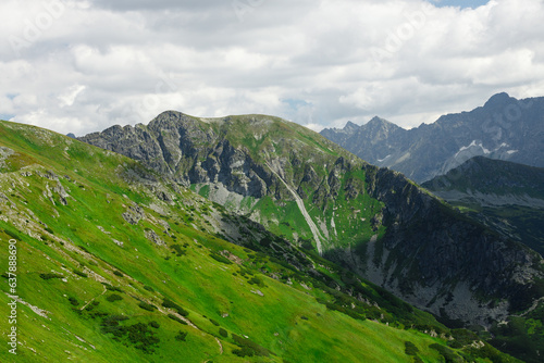 Beautiful mountain landscape in summer Kasprowy Wierch. Poland, Zakopane, The Tatra Mountains © Sergey