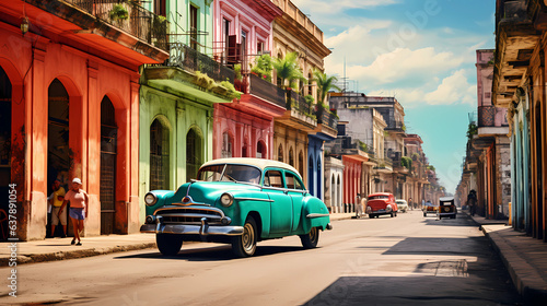 Havana's colorful streets © Asep