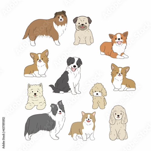 set of dogs