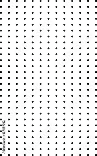 Black and white modern banner with rows of circles