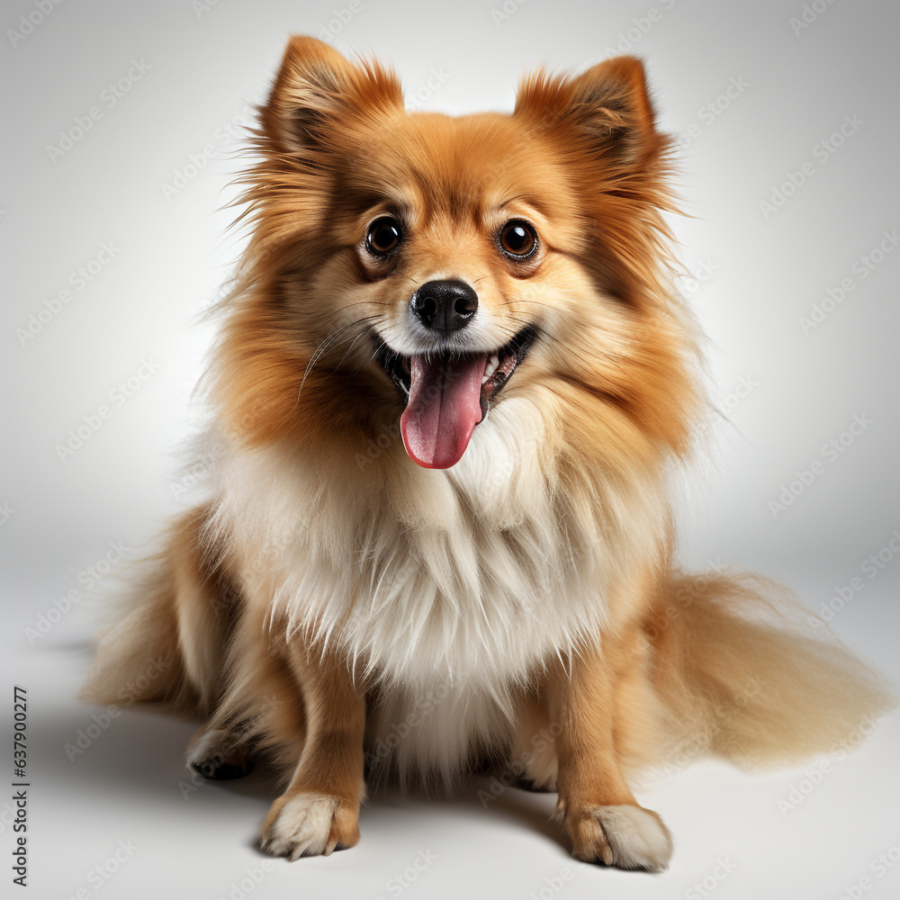 Cute Pomeranian dog Cute Pomeranian dog