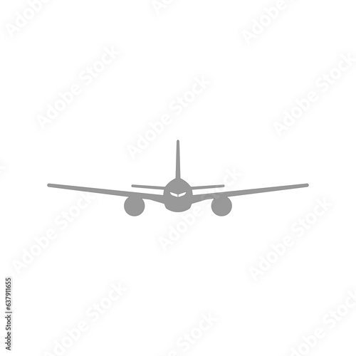 icon airplane template design trendy