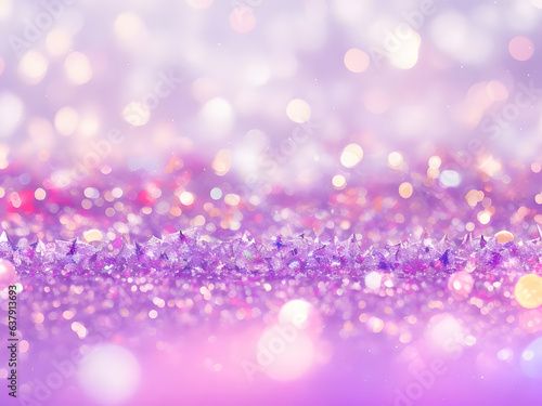 pink glitter christmas luxurious golden background wallpaper bokeh light dreamy holographic iridescent 