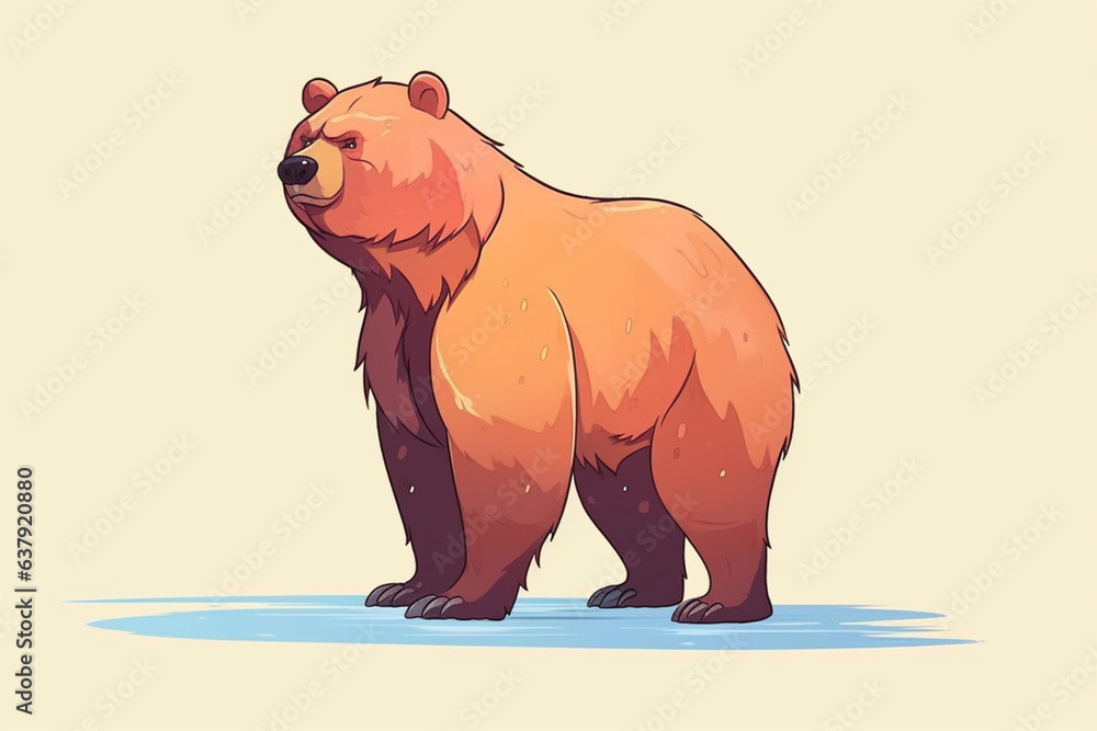 cartoon tail of a bear