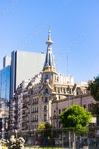 Buenos Aires city views, streets, buildings and architecture Argentina