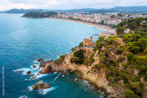 Lloret de Mar, a popular tourist resort on Costa Brava, Spain
