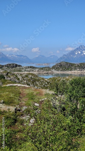 île de Skrova, Norvège photo