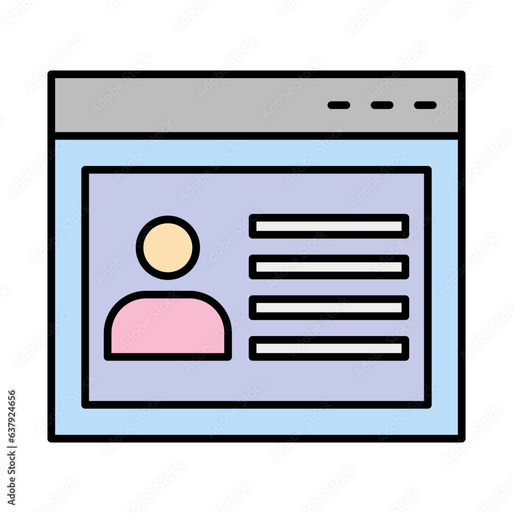 Profile Icon Design Profile Icon Design