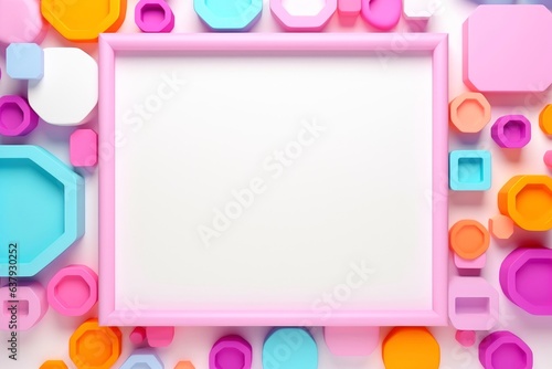 ockup photo frames, Empty abstract shape framing for your design. template for picture, painting, poster, lettering or photo gallery