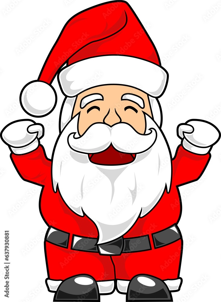cartoon santa claus cartoon santa claus