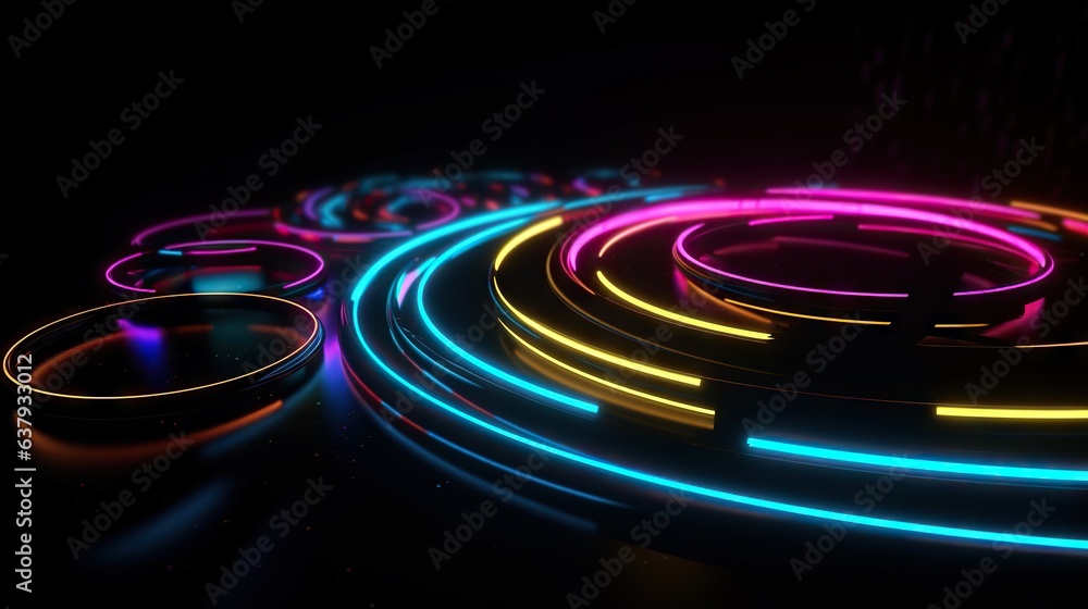 Abstract digital background. Can be used for technological processes, neural networks and AI, digital storages, sound and graphic forms, science, education, etc. Abstract digital background. Can be used for technological processes, neural networks and AI, digital storages, sound and graphic forms, science, education, etc.