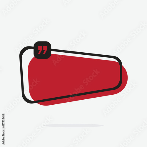 quote box frame, texting quote blank template box, design box quotation bubble blog symbol, bubble blog quotes symbol