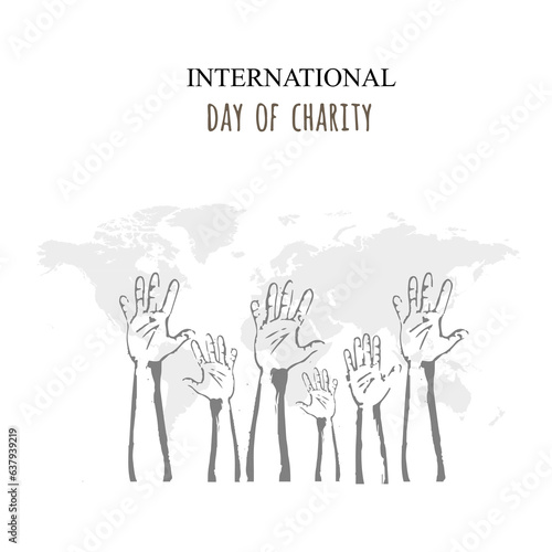 hand drawn international day of charity 