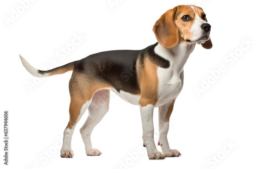 Beagle Isolated On White Background