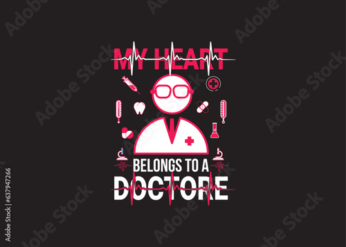 Nurse T-shirt Design (ID: 637947266)