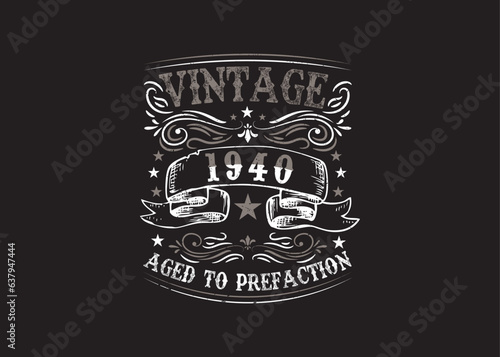 Old American, Classic vintage, T-Shirt Design, Vintage typography, t-shirt design, print, vintage, t-shirt,  graphics, Retro Vintage, Old Style T-shirt, typography vector (ID: 637947444)
