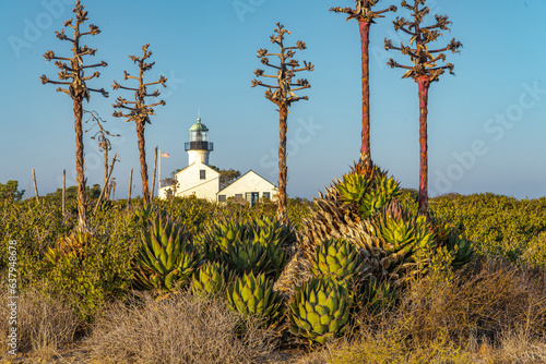 San Diego California, Point Loma Lighthouse Historic Lighthouse