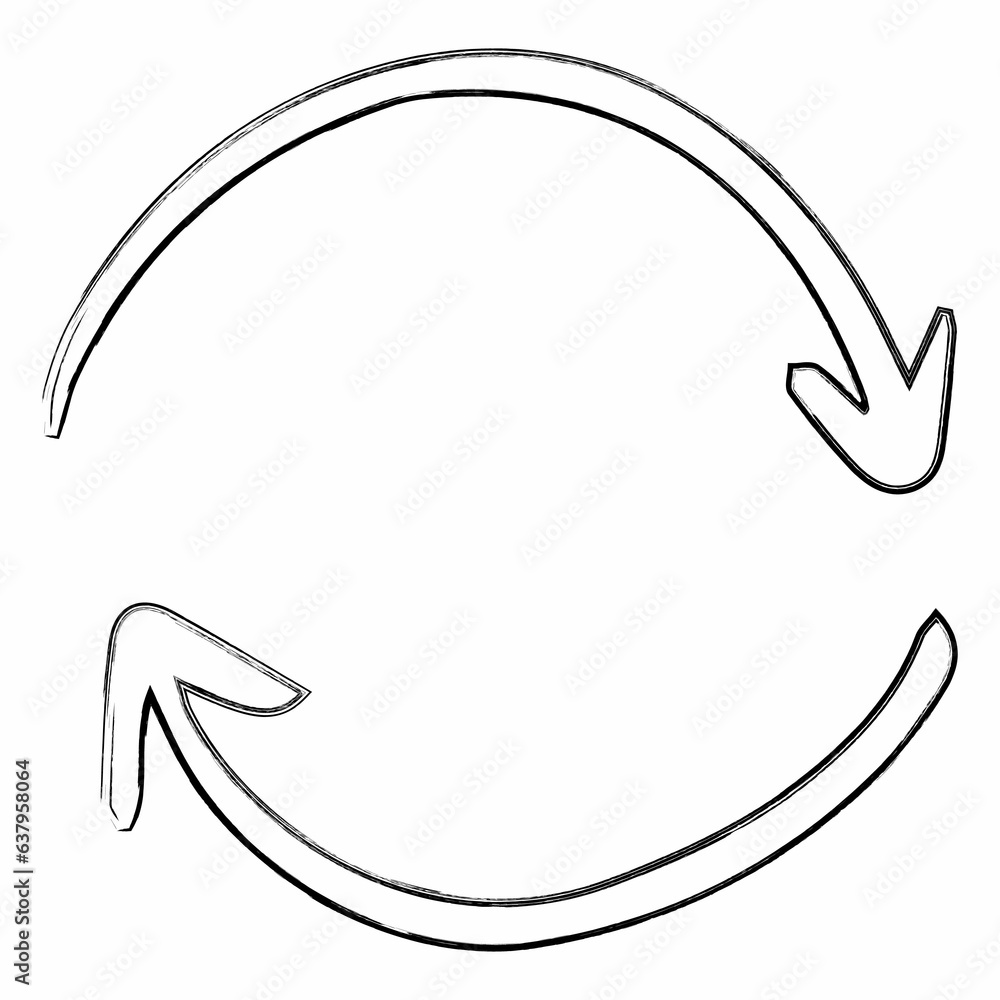 Arrow hand drawing for decoration and design.
Arrow hand drawing for decoration and design.