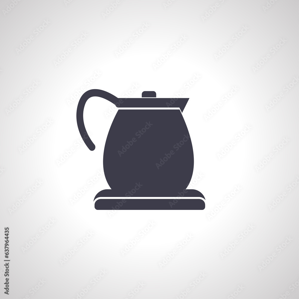 Electric kettle icon. Electric kettle icon, Electric kettle icon. Electric kettle icon,