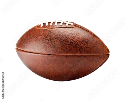American football ball isolated