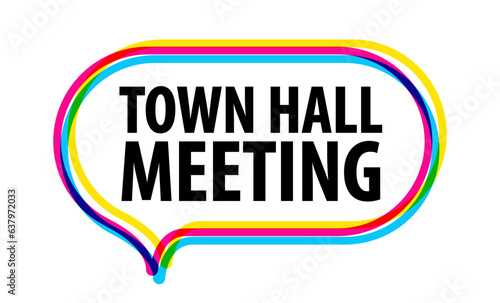 Town hall meeting