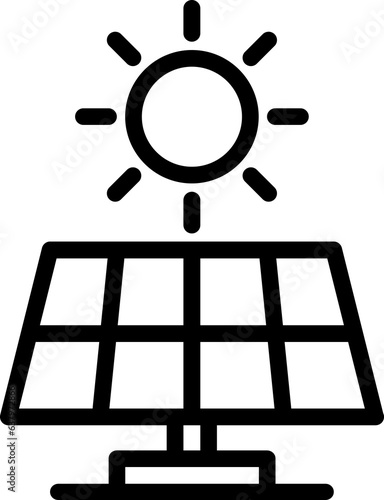 solar panel Icon Symbol