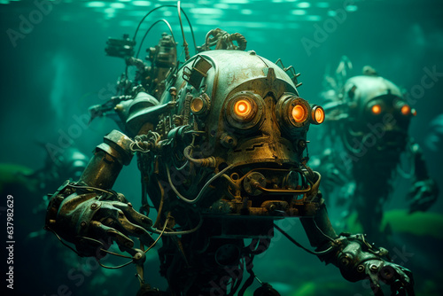 Underwater Steampunk - Monster