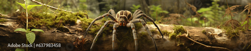 A Banner Photo of a Spider in Nature