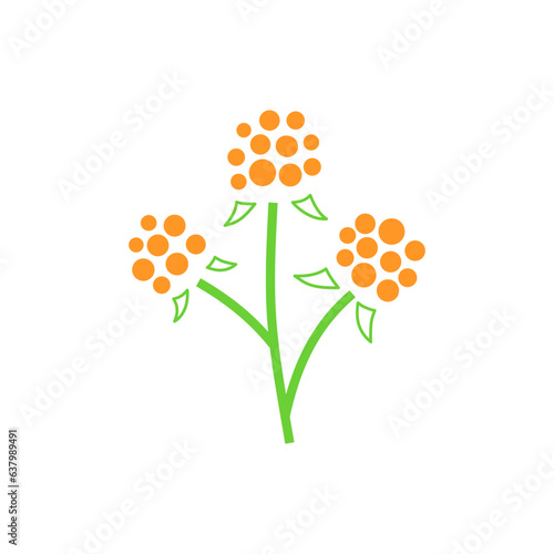 Doodle cloudberry branch.