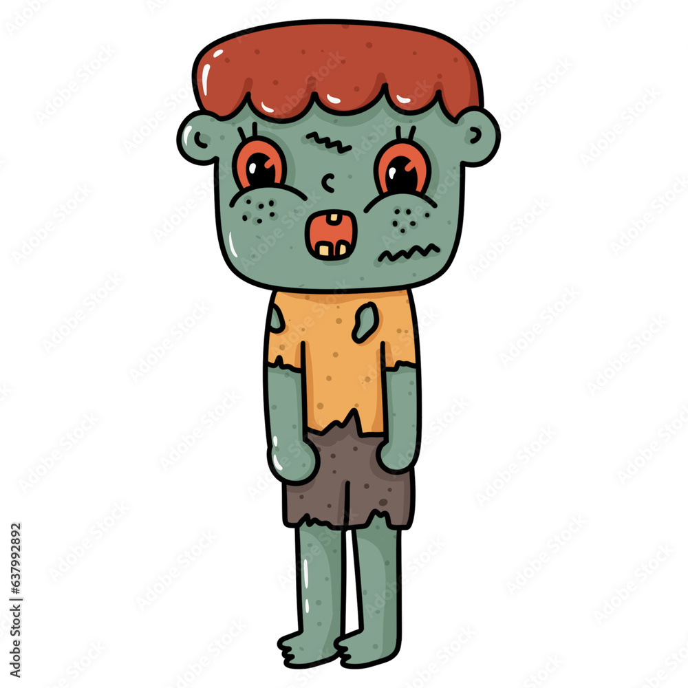 Obraz premium funny zombie