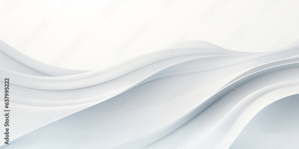 Naklejka premium Hintergrund mit Wellen weiß 