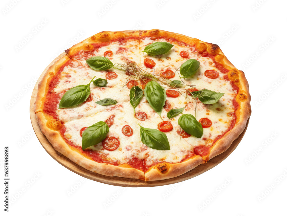 Detailed Pizza Margherita