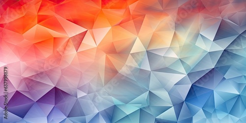 Triangles with a light gray gradient. A colorful abstract artwork with triangles. a new look for your company