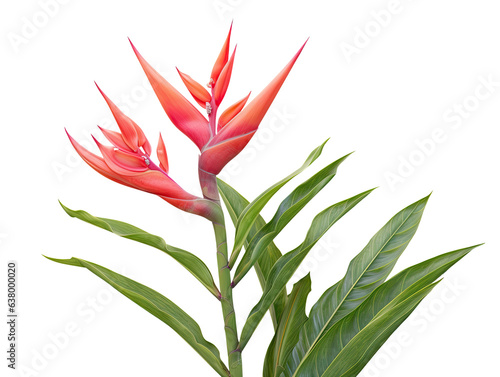 Detailed Heliconia Flower photo