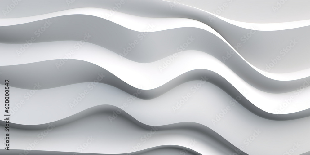 White dynamic abstract wavy wallpaper background, beautiful white background, 3d style, bright light, generated ai White dynamic abstract wavy wallpaper background, beautiful white background, 3d style, bright light, generated ai