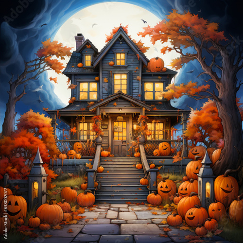 Haunted Halloween House