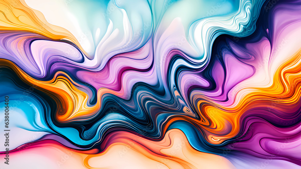 abstract colorful background with waves abstract colorful background with waves