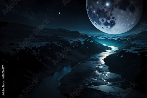moon secrete river