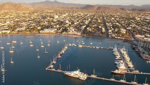 La Paz, Baja California Sur, dron 4K, México 