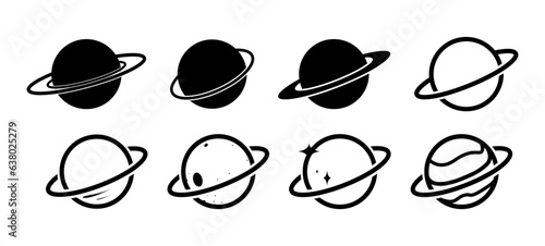 Set of 8 planets
