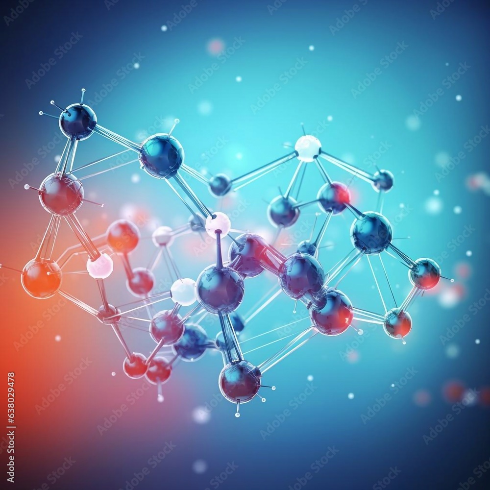 3d model of molecule 3d model of molecule