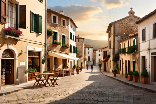 The Molise village of Larino, Italy.