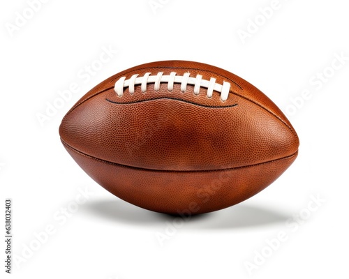 American football ball isolated